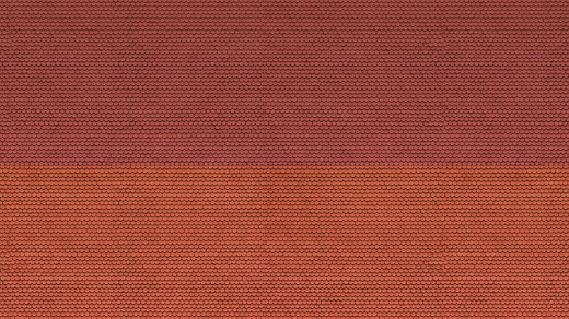 3D-Kartonplatte Biberschwanz