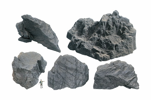 Struktur-Felsstücke Granit
