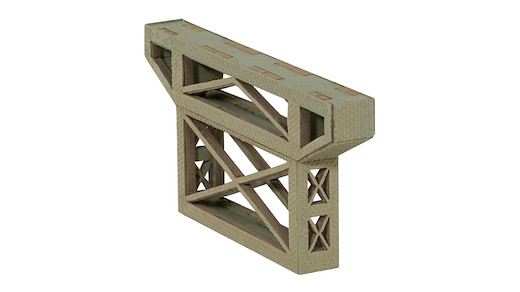 L-C Brückenpfeiler Adapterstück