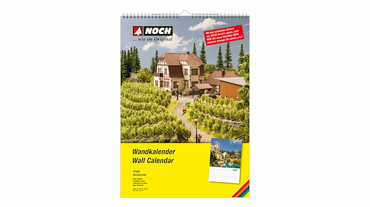 *NOCH Wandkalender DIN A2 Hochformat