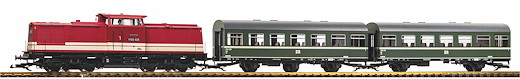 G Start-Set R/C Personenzug V100 mit 2 x Rekowagen DR III