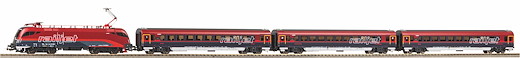 Start-Set mit Bettung Rail Jet ÖBB