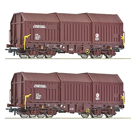 2-tlg. Set: Teleskophaubenwagen, ÖBB