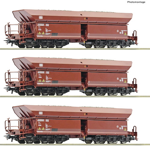 3-tlg. Set 2: Erzwagen, DB