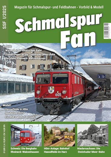 Einzelheft "Schmalspurfan" Ausgabe 1/2025