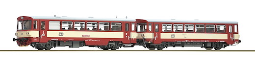 Dieseltriebwagen 810 328-5 mit Beiwagen, CD