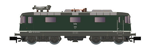BLS E-Lok Re 420 505 grün, Ep.V