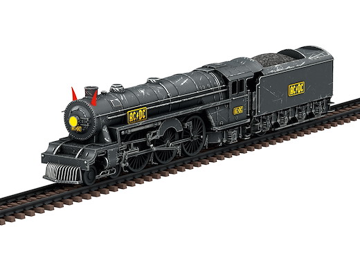 AC/DC Schlepptender-Dampflokomotive "Black Ice"