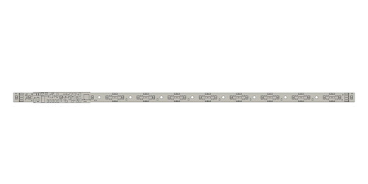 Innenbeleuchtungs-Set mit Decoder, Einstiegs- und Schlusslicht, 264mm, teilbar, PowerPack Option, 13