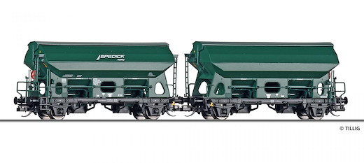 Schwenkdachwagen-Einheit Railco a.s. / Spedica Agro