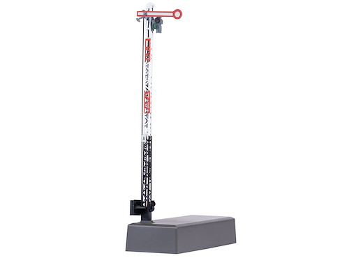 Hauptsignal mit Gittermast (Hp 0 / Hp 1)