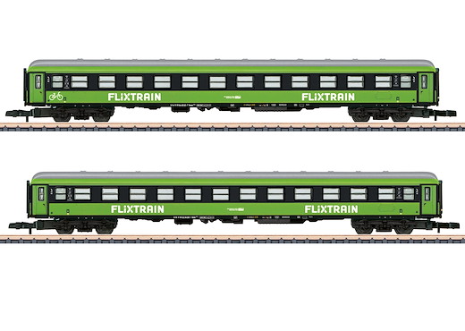 Schnellzugwagen-Set 2, FlixTrain