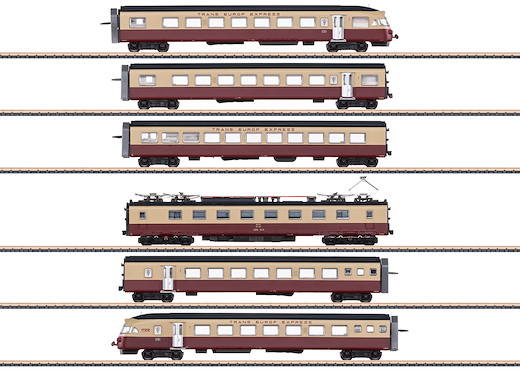 Schnelltriebwagenzug RAe TEE II, SBB