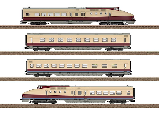 Diesel-Schnelltriebwagenzug VT 18.16, SVT Görlitz