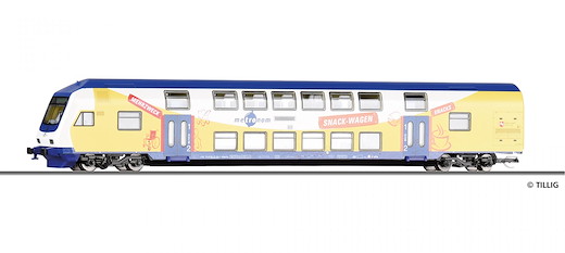 Doppelstock-Steuerwagen metronom Eisenbahngesellschaft mbH