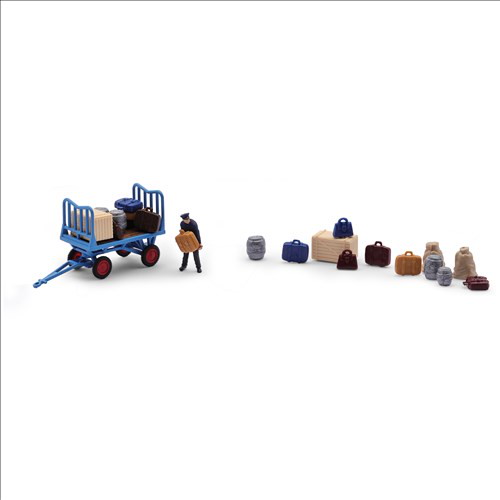 Action Set: Bahnsteigkarre beladen