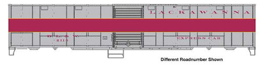 NYC Trp Exp Car DLW 2118