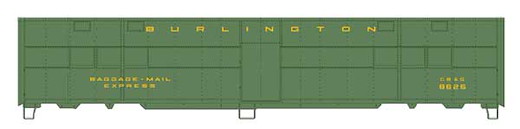 CBQ Trp Exp Car CB&Q 8626
