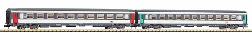 N 2er Set Abteilwagen 1. Klasse + 2. Klasse SNCF VI