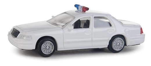 FORD Crwn Vic Police Wht
