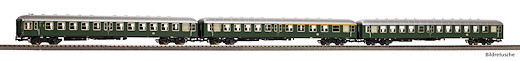3er Set Personenwagen yl-Wagen mit Steuerwagen DB III
