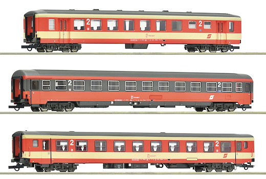 3-tlg. Set 2: Schnellzug „D 704“, ÖBB
