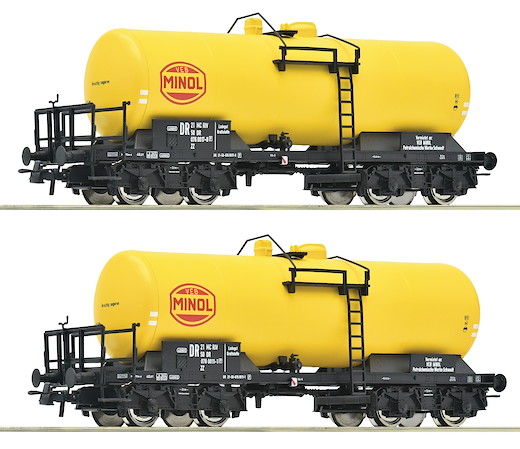 2-tlg. Set: Kesselwagen, DR
