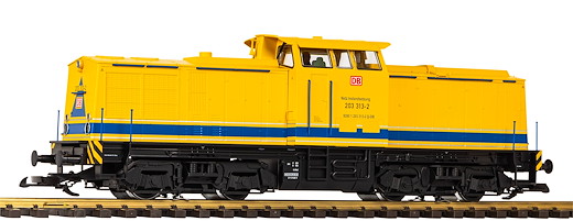 G Sound-Diesellokomotive BR 203 DB Netz V, inkl. PIKO Sound-Decoder