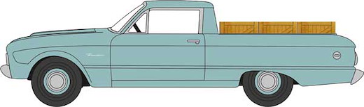 Ford Falcon Rachero green