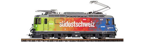 RhB Ge 4/4 II 631 Werbelok "Südostschweiz"