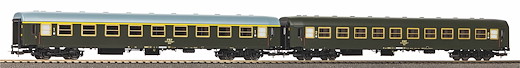 2er Set Personenwagen 2. Klasse und 2. Klasse PKP IV