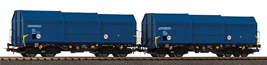2er Set Teleskophaubenwagen VTG VI, Privatbahn