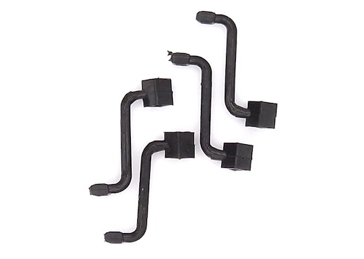 Schlussscheibenhalter schwarz