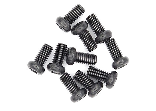 Linsenschraube M2,5x5  10 St