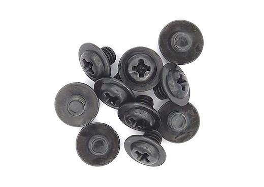 Schraube Flachr. M3x3  10 St