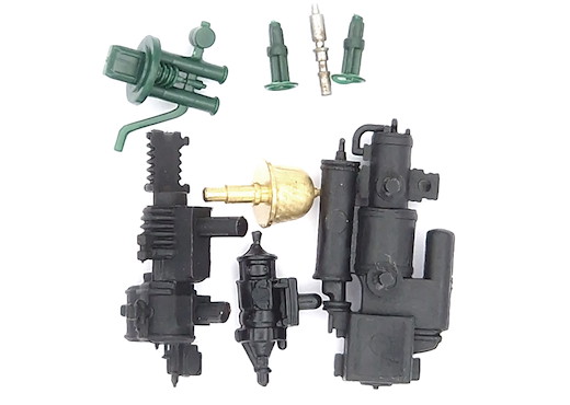 Ventile, Pfeife, Glocke, Pump