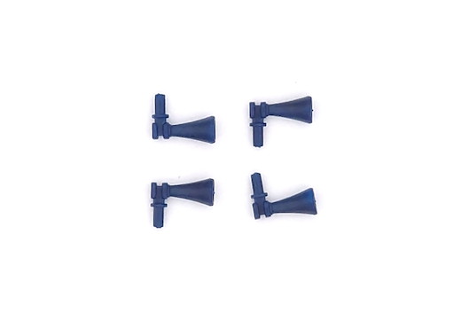 Horn stahlblau 4 St