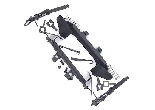 Schraubenkupplung, Schienenrä