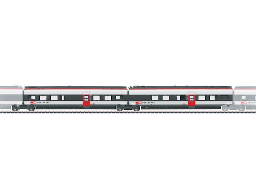 Ergänzungswagen-Set 1 zum RABe 501 022 Giruno, SBB