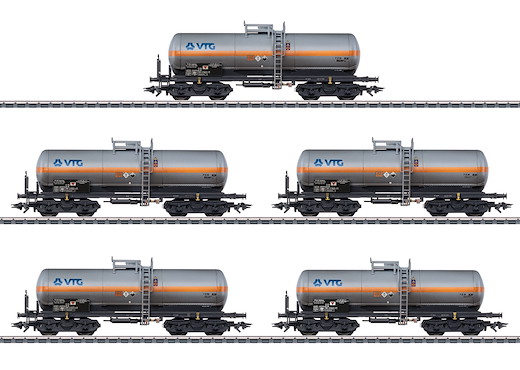 Chlorgaskesselwagen-Set VTG