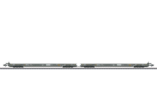 Güterwagen-Set "Rollende Landstrasse"