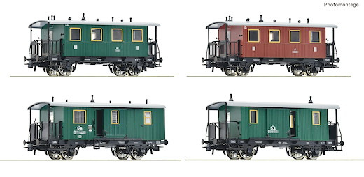 4-tlg. Set: Personenzug, kkStB