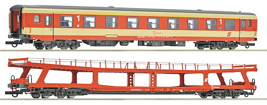 2-tlg. Set 3: Schnellzug „D 704“, ÖBB