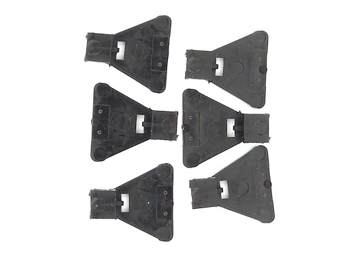 Kupplungsträger schwarz 6 St