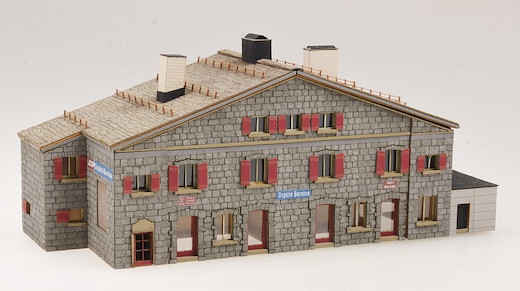 Bausatz Bahnhof "Ospizio Bernina" RhB (2. Quartal 2025)