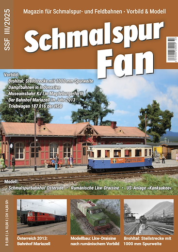 Einzelheft "Schmalspurfan" Ausgabe 3/2025