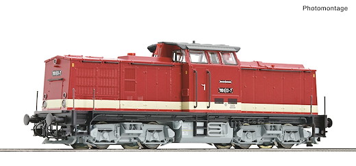 Diesellokomotive 110 613-7, DR