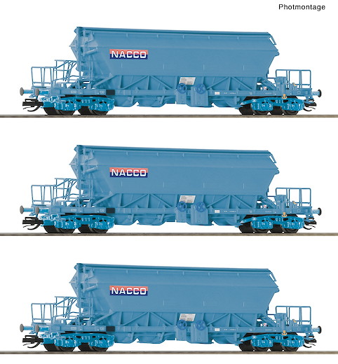 3-tlg. Set: Kaliwagen, NACCO