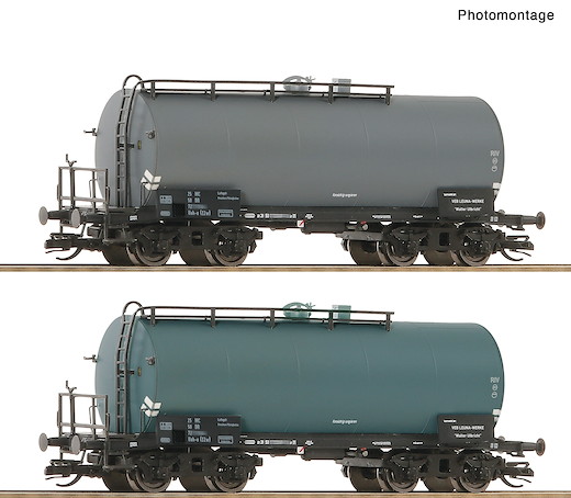 2-tlg. Set: Kesselwagen, DR