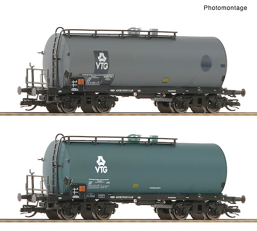 2-tlg. Set: Kesselwagen „VTG“, DB